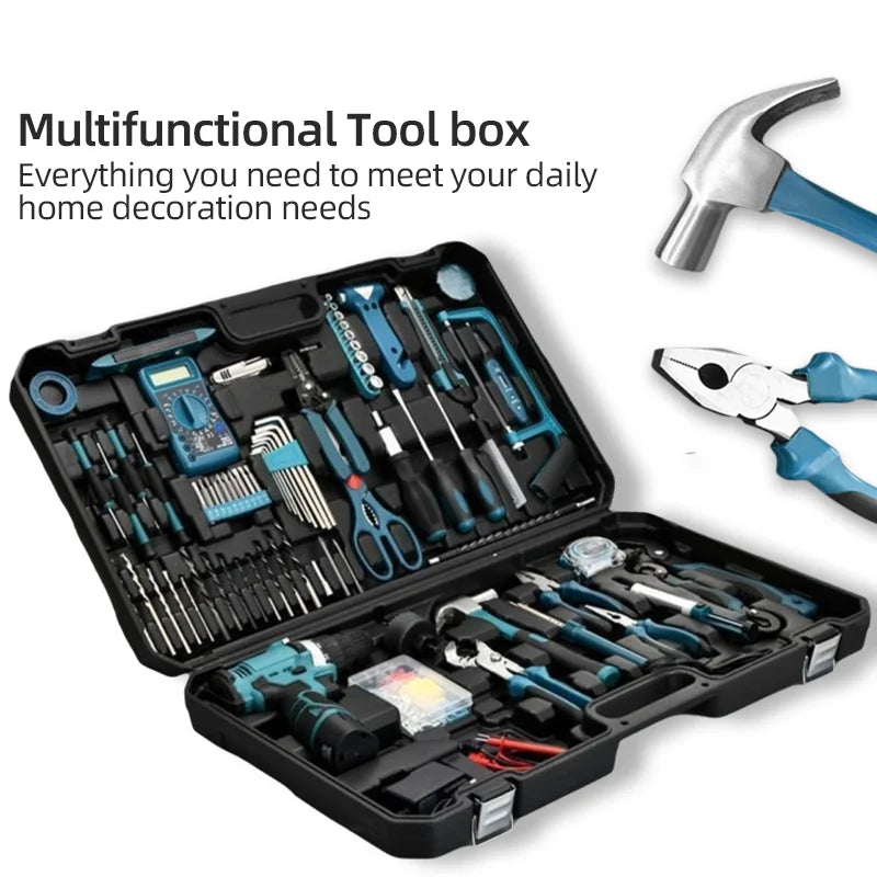 63 Piece ZTEN High-power Lithium Electric Hand Drill Multifunctional Household Hardware Tool Combination Handheld Drill Set